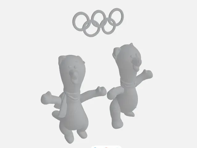 Weasel Olympic Mascots 2026 Milano Cortina — Фото 4 из 4