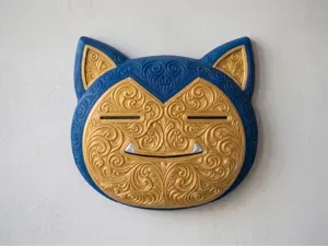 Snorlax - Arte de pared - Fan art pokemon