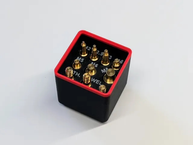 Gridfinity Bin for Ruthex Heat-Set Inserts Tips — Фото 3 из 3
