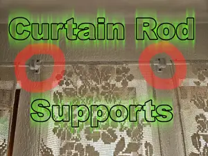 Curtain Rod Support