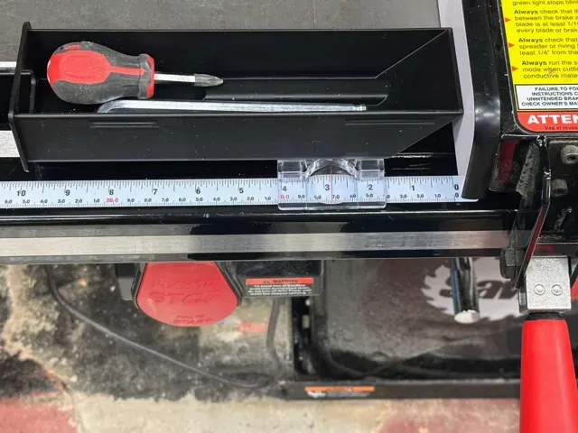 SawStop Table Saw Fence Rail Drawers — Фото 2 из 7