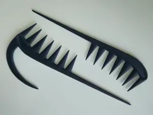 2 in 1 Wide-Tooth Rat Tail Comb