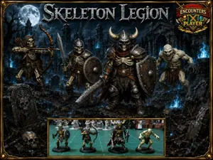 Skeletons Legion: DnD Pathfinder Mini