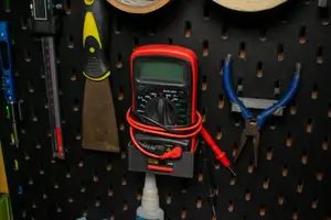Multimeter support for Ikea Skadis