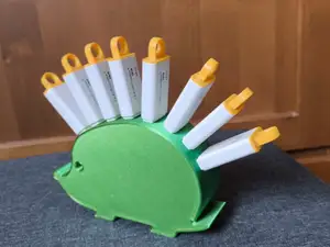 Hedgehog - stand for 8 usb flash sticks