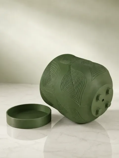 Ripple Planter - Modern Geometric Pot w/ Drip Tray — Фото 3 из 3