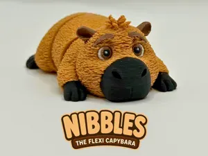 Nibbles the Flexi Capybara