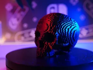 8bit Skull Heads