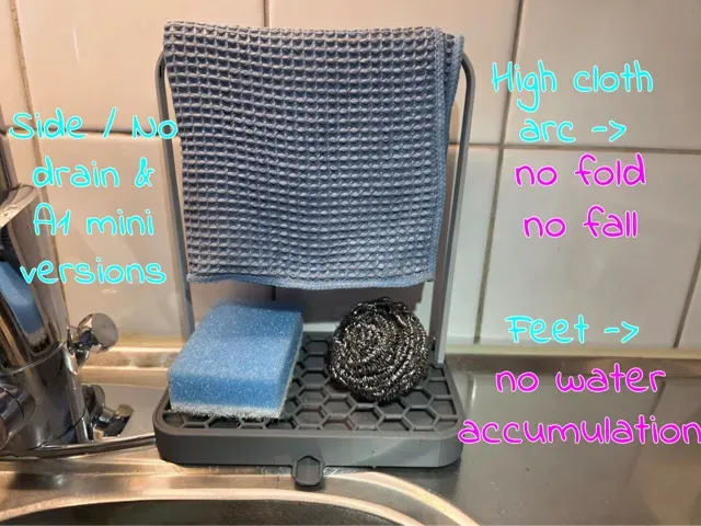 Dish Sponge + Cloth Holder
