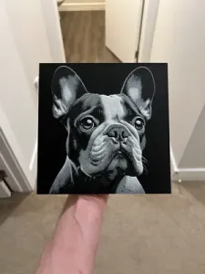 French Bulldog Art Hueforge