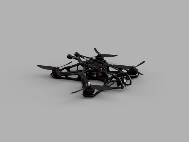 3D Printable 5-inch Drone Frame