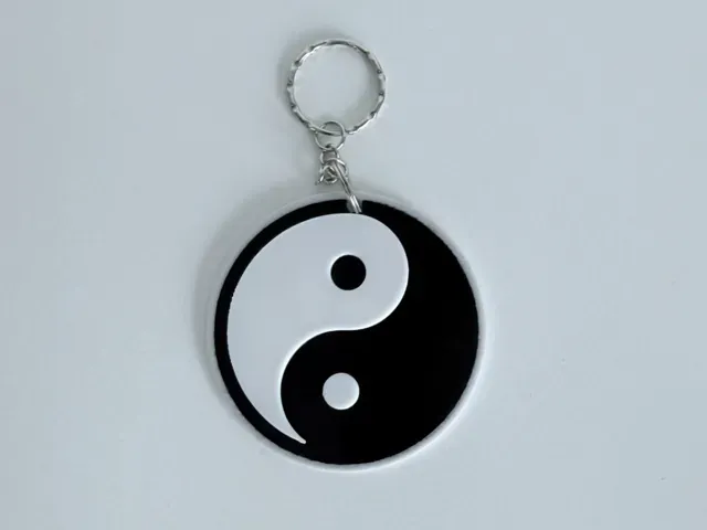 Yin Yang Keychain