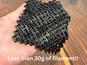 Fun Flexi Fabric Fidget - Print in Place