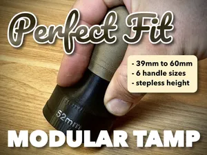 Perfect-Fit Espresso Tamper - Ergonomic & Modular