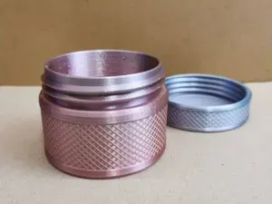 Threaded Container #1 | Screw-Top Storage Jar