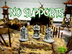 Orc Pack - Supportless - DND miniatures
