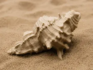 Realistic Seashell #2 - Aquarium & Home Decor