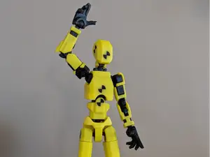Crash Test Dummy 13 1/10 scale 6" tall