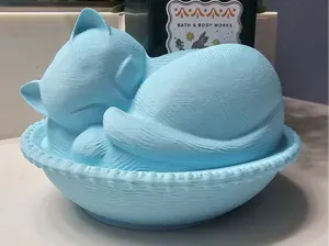 Nesting Cat Bath and Body Works soap holder