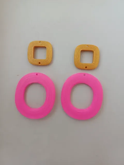 Vintage earrings - 60s Star trek inspired — Фото 2 из 2