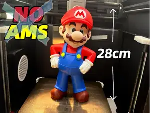 马里奥·超级马里奥系列 高度28cm（无需AMS）Mario·Super Mario Bros