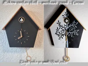 Modern cuckoo clock - mechanic sound - Cuconi Toni