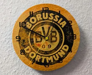 wall / desk clock BVB Logo