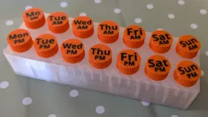7 Day AM/PM Pill Organizer
