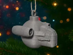 Mandalorian Razor Crest Christmas Bauble * No AMS
