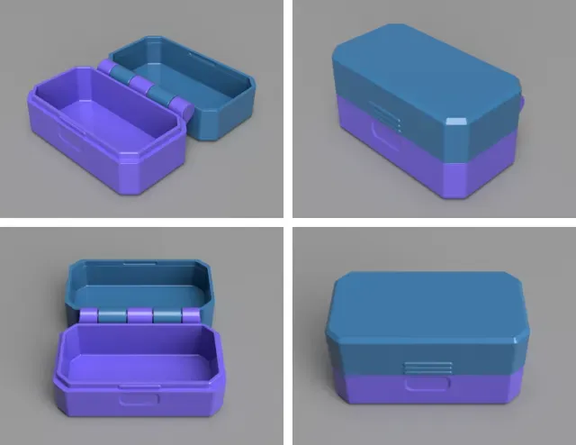 Print in Place Snap Lock Box — Фото 3 из 11