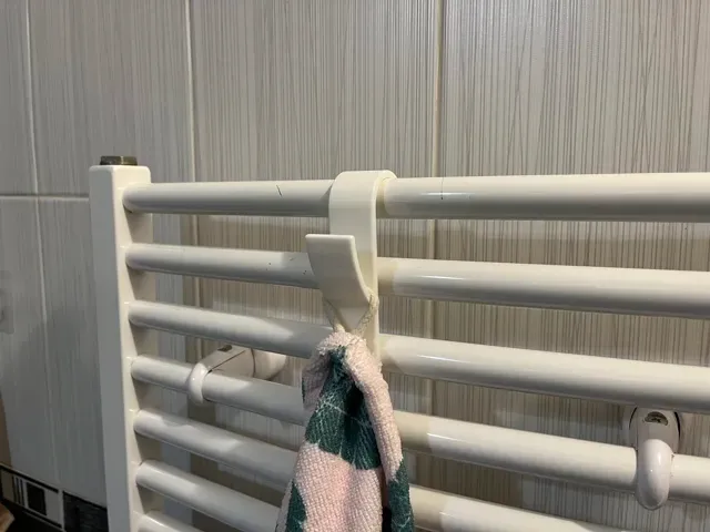 Magnetic Bathroom Radiator Hanger Hook — Фото 3 из 6