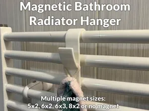 Magnetic Bathroom Radiator Hanger Hook