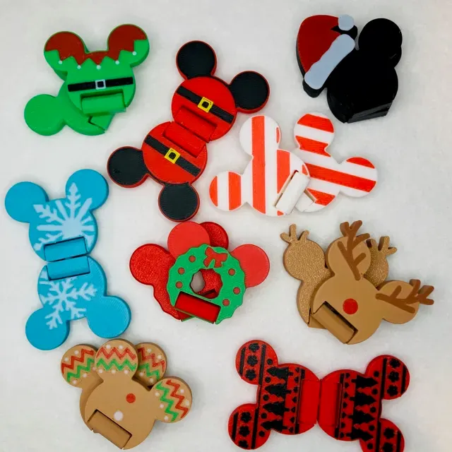 Mickey Mouse Christmas Slide + Flip Fidget Toys — Фото 13 из 17