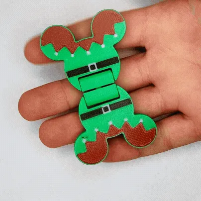 Mickey Mouse Christmas Slide + Flip Fidget Toys — Фото 5 из 17