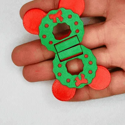 Mickey Mouse Christmas Slide + Flip Fidget Toys — Фото 2 из 17