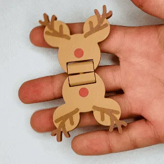 Mickey Mouse Christmas Slide + Flip Fidget Toys — Фото 8 из 17