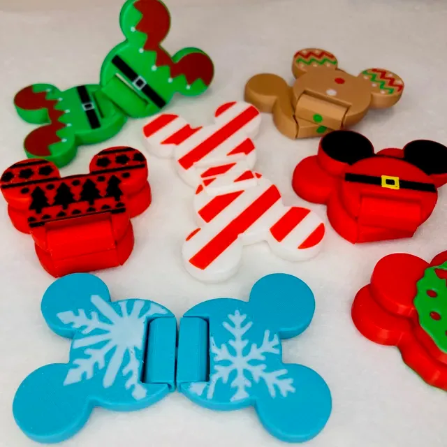 Mickey Mouse Christmas Slide + Flip Fidget Toys — Фото 15 из 17
