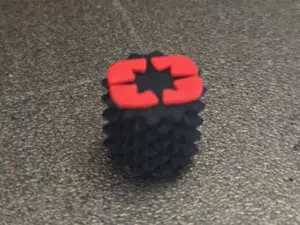 Tire valve cap Polaris logo atv quad
