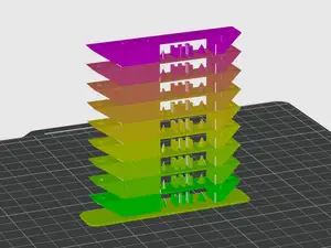 Bambu PLA Temperature Tower (190 - 230 °C)