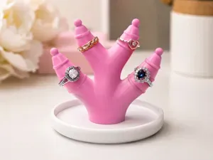 Ring Crown – Medium 4-Ring Jewelry Holder