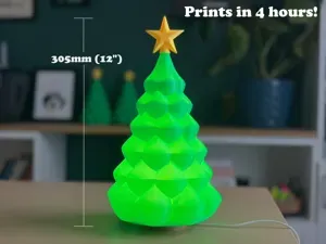 Giant Glowing Christmas Tree | LED Lamp Kit