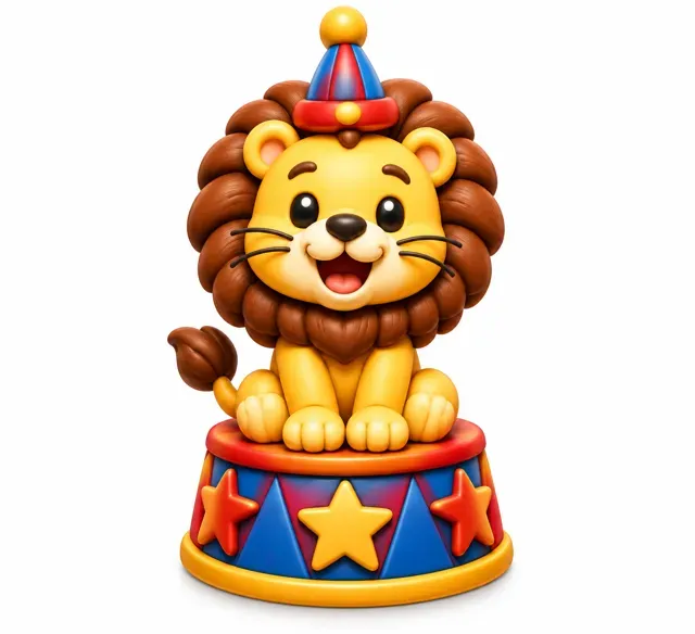 jetor de Brigadeiro Leãozinho do Circo Encantado — Фото 9 из 9