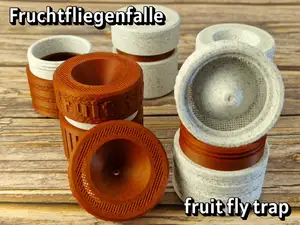 Fruchtfliegenfalle in 3 Größen 