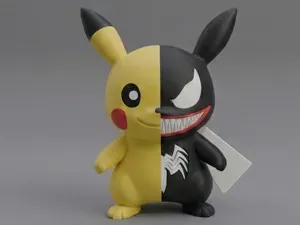 Pikachu - Venom NO AMS (Multiparts)