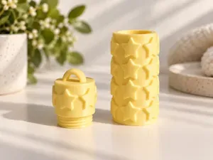 Star Chapstick Holder|Star Keychain Lip Balm Case