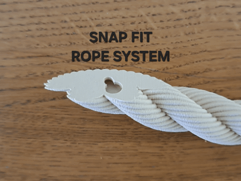 Snap Fix rope system (for 5 inch beads)