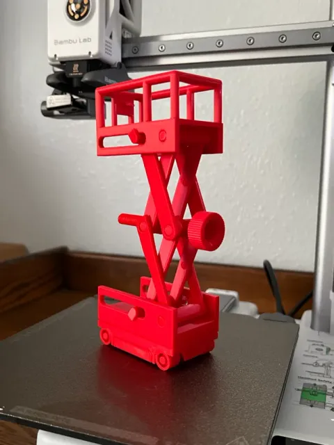 Print-in-Place Scissor Lift (No Support Needed!) — Image 10 of 15