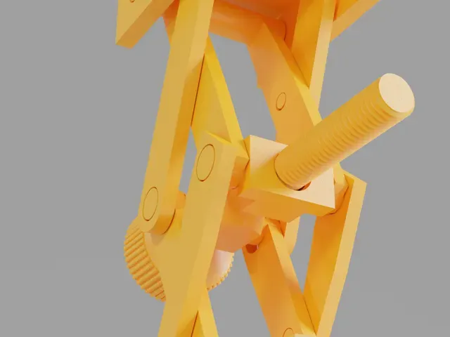 Print-in-Place Scissor Lift (No Support Needed!) — Image 8 of 15