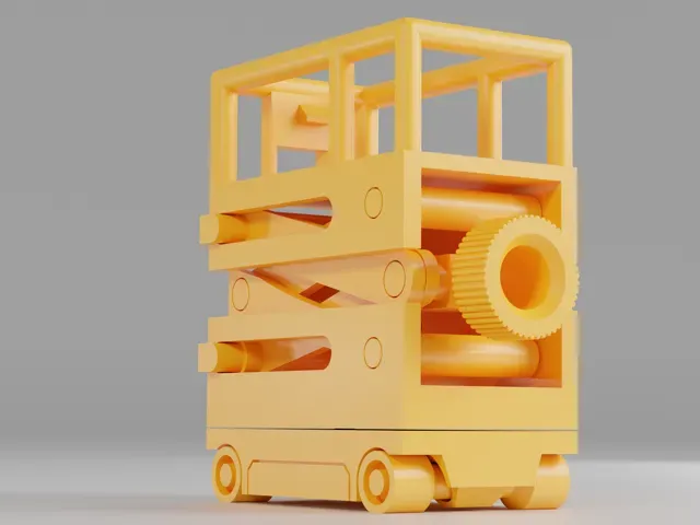 Print-in-Place Scissor Lift (No Support Needed!) — Image 5 of 15