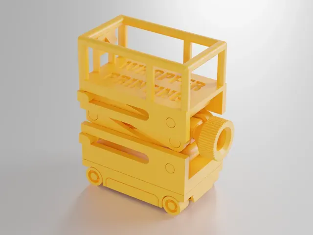 Print-in-Place Scissor Lift (No Support Needed!) — Image 6 of 15